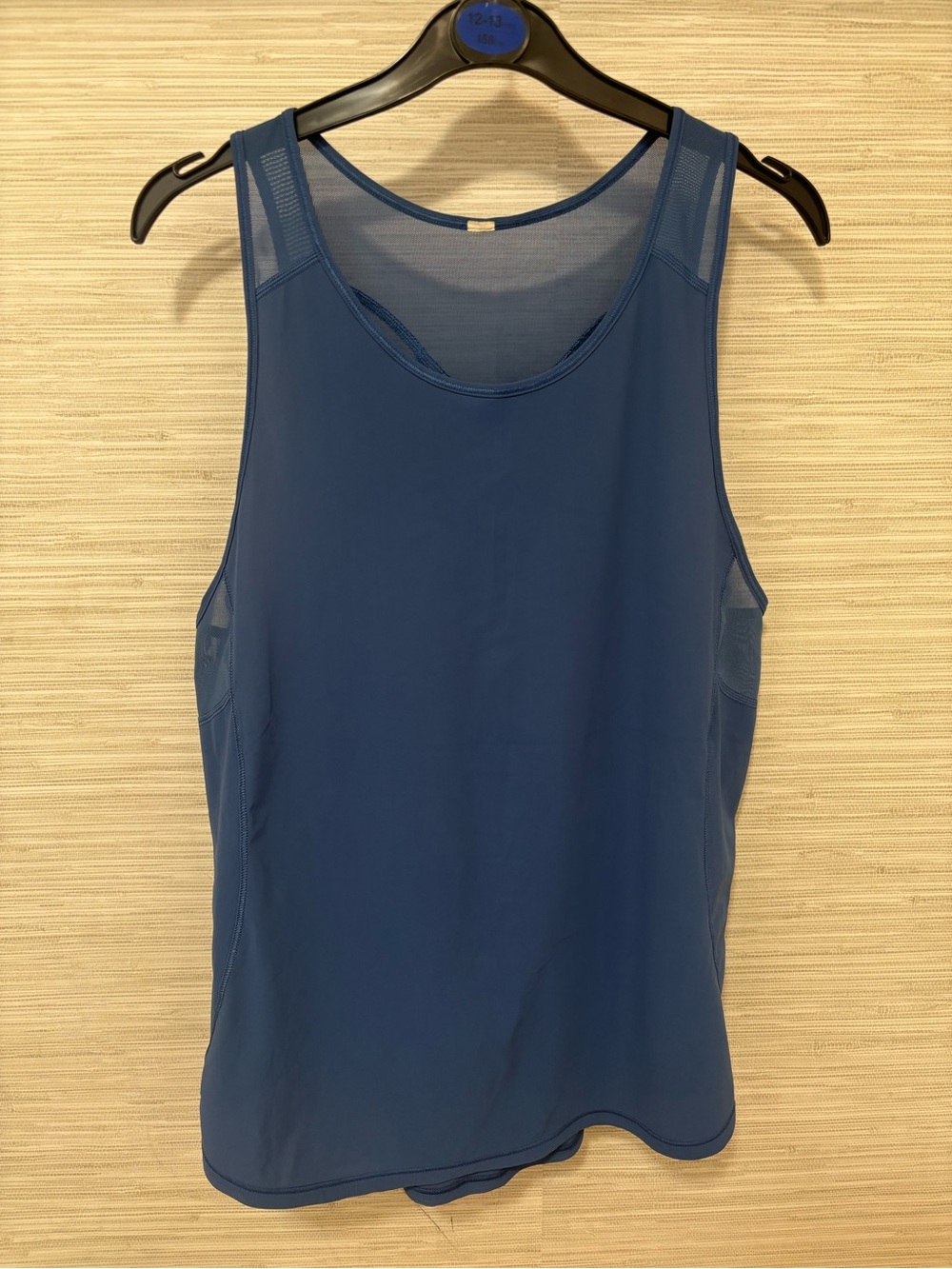 Lululemon sculpt tank blue size 10